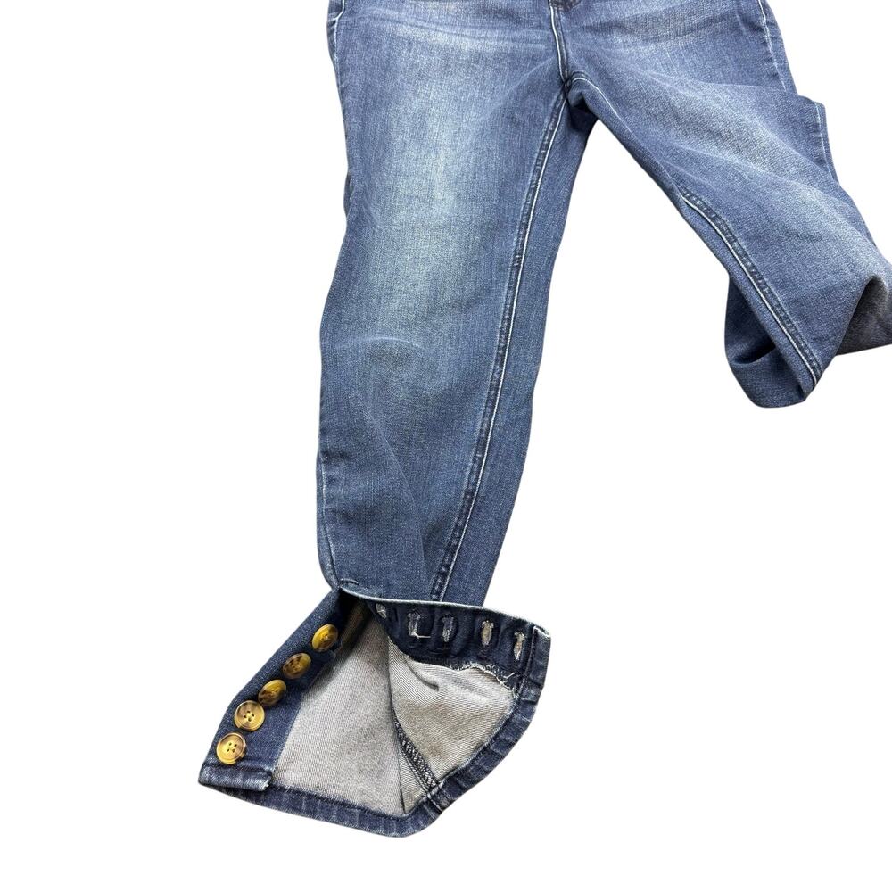 Passports Jeans Women's Size 8 Straight Leg‎ Buttoned Leg Opening (30x26) - Picture 6 of 8